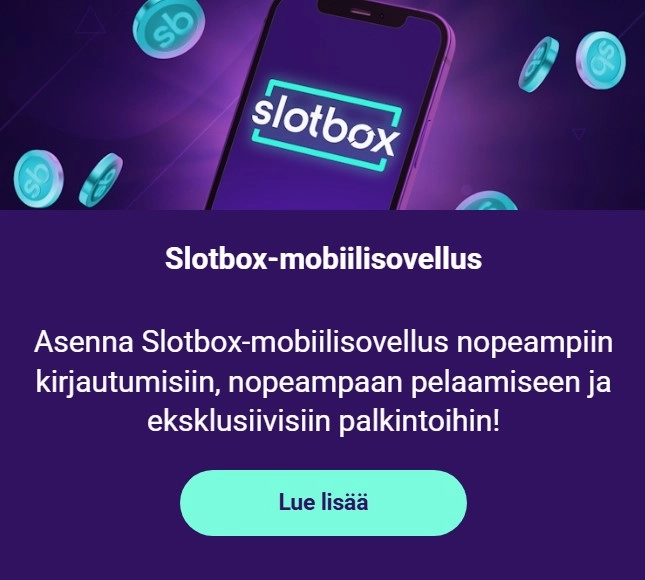 Slotbox-mobiilisovellus